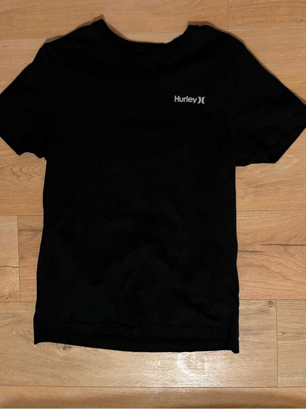 Hurley Black Short Sleeve Logo Tee